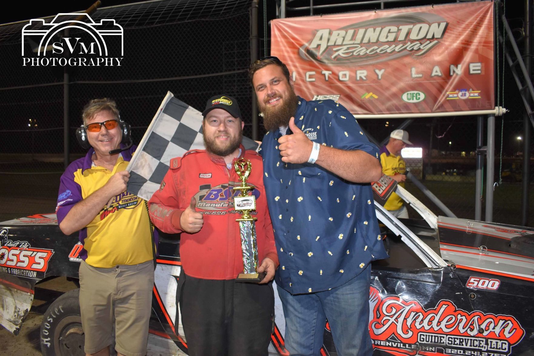 B & B Racing Chassis IMCA Stock Car Winner #00 Ryan Bjerkeset